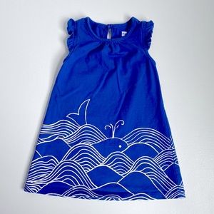 Tea Collection Baby Ruffle Sleeve Dress 18-24m